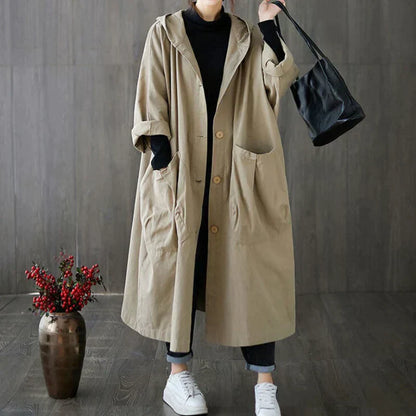 Delia | oversized trenchcoat