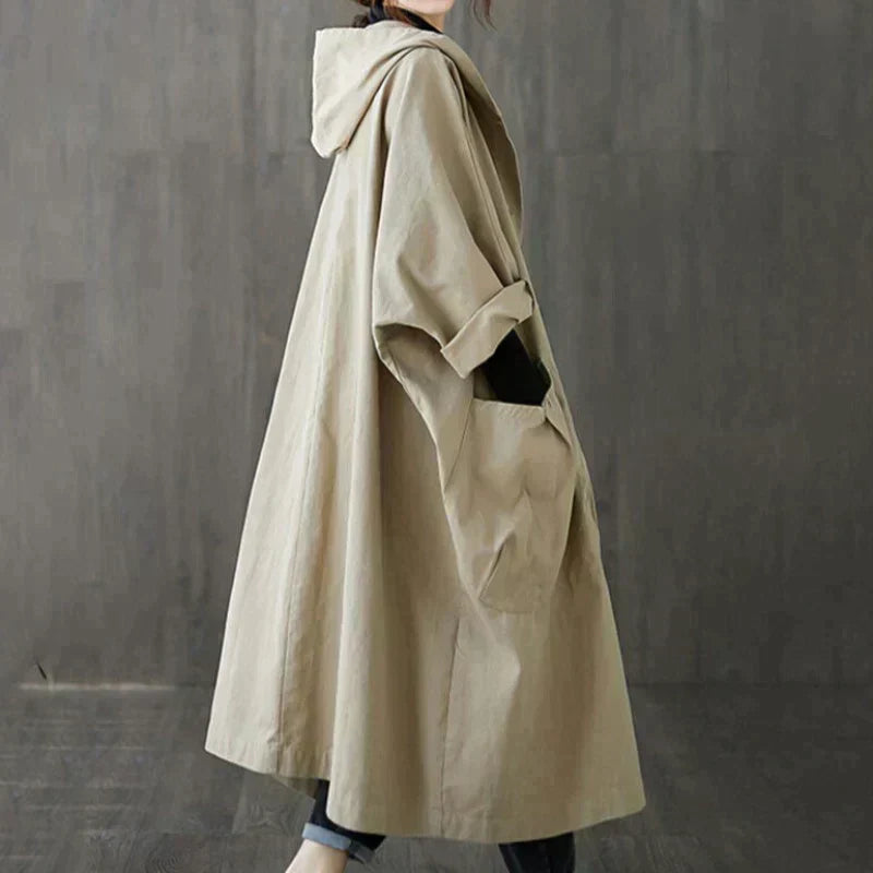 Delia | oversized trenchcoat