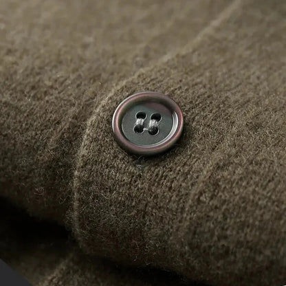 Smart-casual herrecardigan med knapper – herre