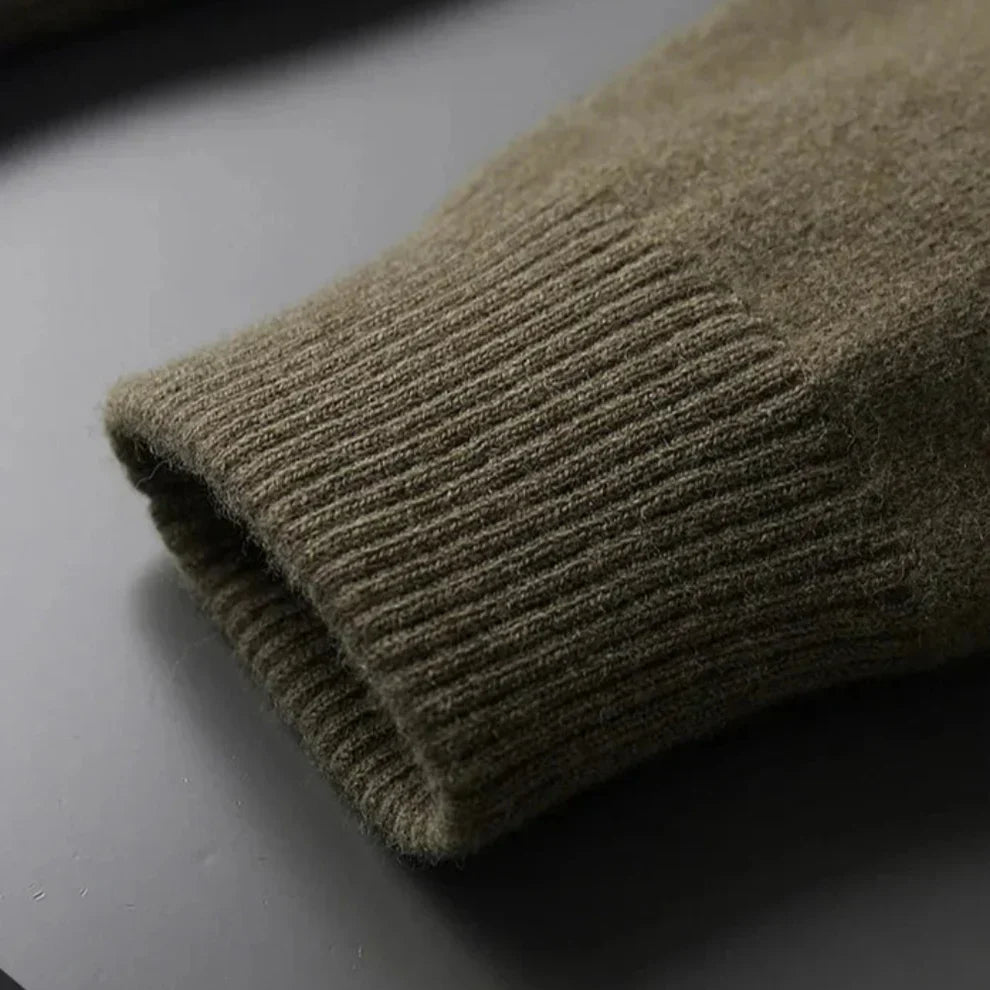 Smart-casual herrecardigan med knapper – herre