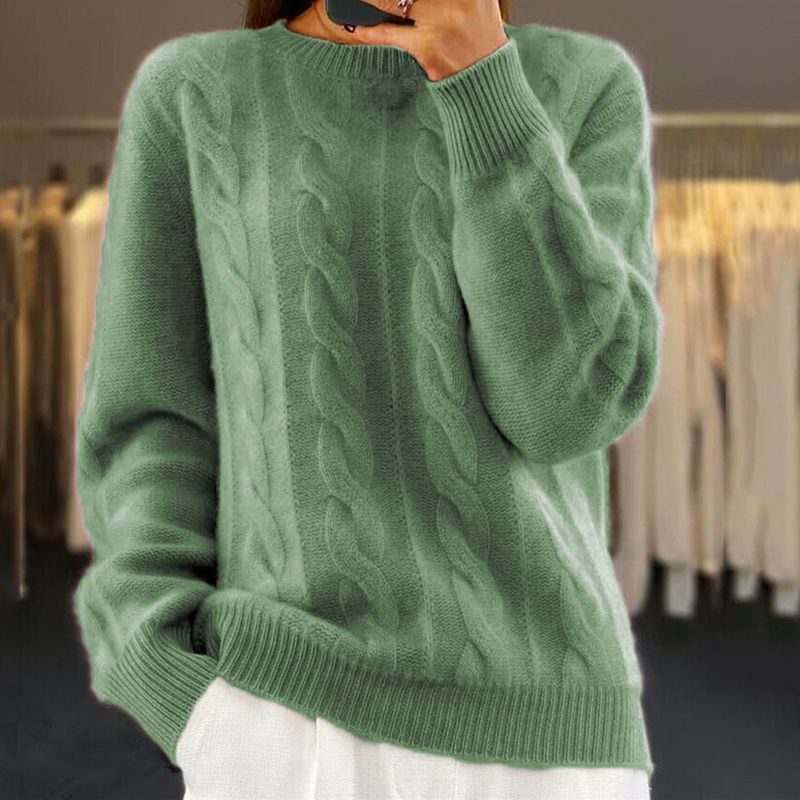 Alida - mere elegant sweater med søm