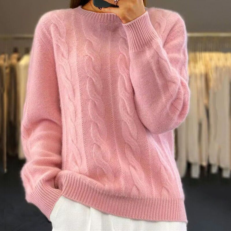Alida - mere elegant sweater med søm