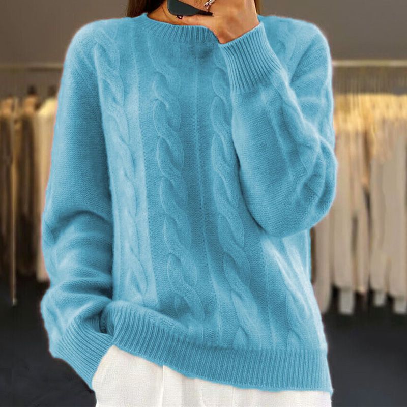 Alida - mere elegant sweater med søm
