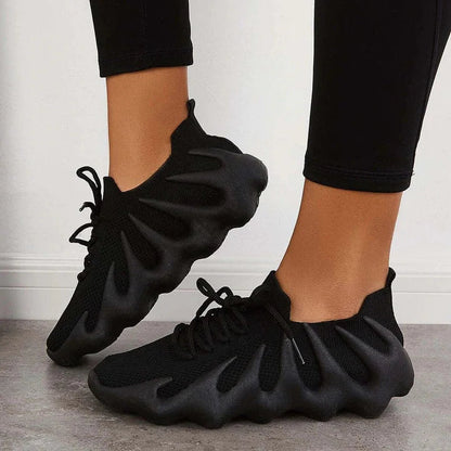 Futuristiske sneakers med åndbart design