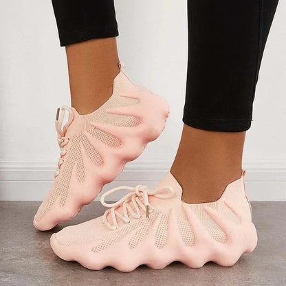 Futuristiske sneakers med åndbart design
