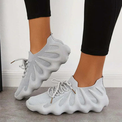 Futuristiske sneakers med åndbart design