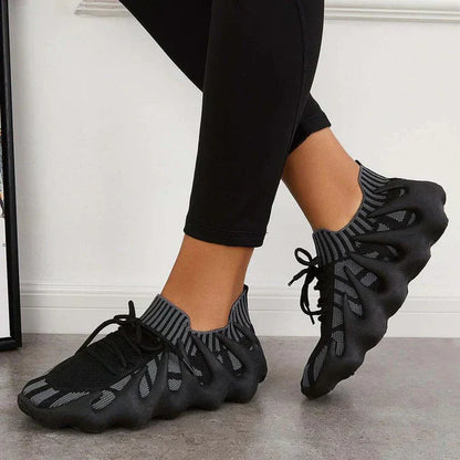 Futuristiske sneakers med åndbart design