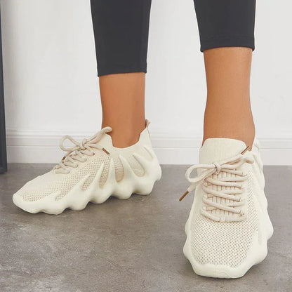 Futuristiske sneakers med åndbart design