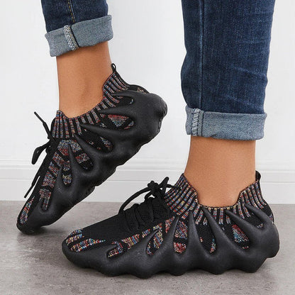 Futuristiske sneakers med åndbart design