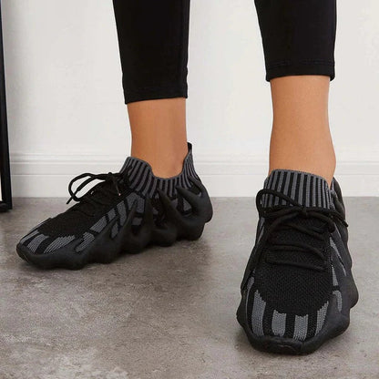 Futuristiske sneakers med åndbart design
