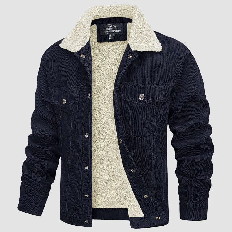 Vibe - herrenjacke aus cord